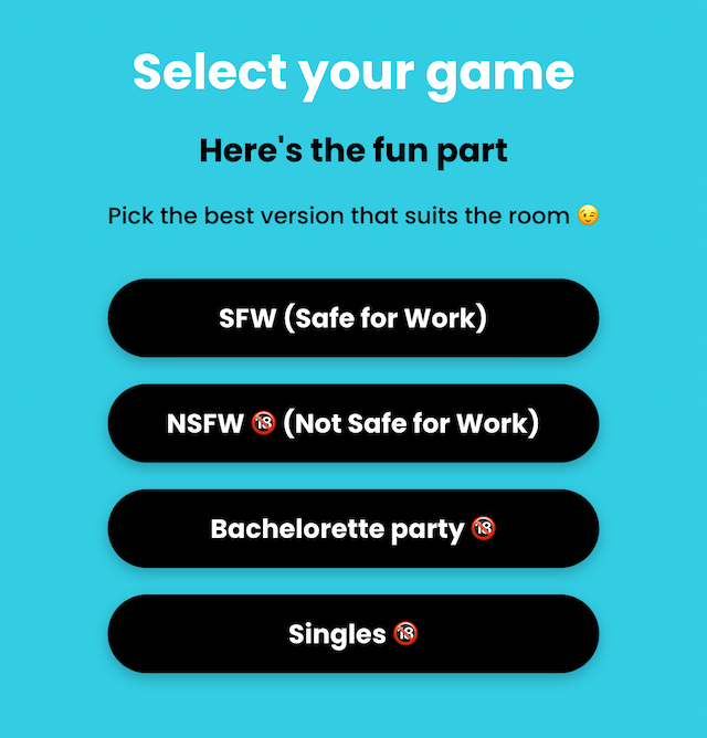 Drunkdeck | Online free drinking game
